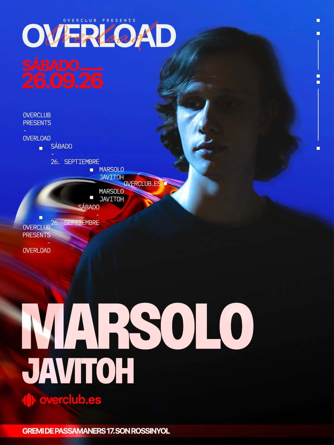 Flyer de MARSOLO by OVERLOAD