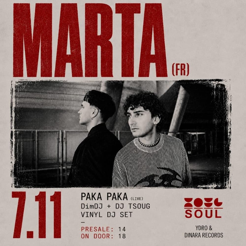 MARTA (FR) & PAKA PAKA LIVE!!!!