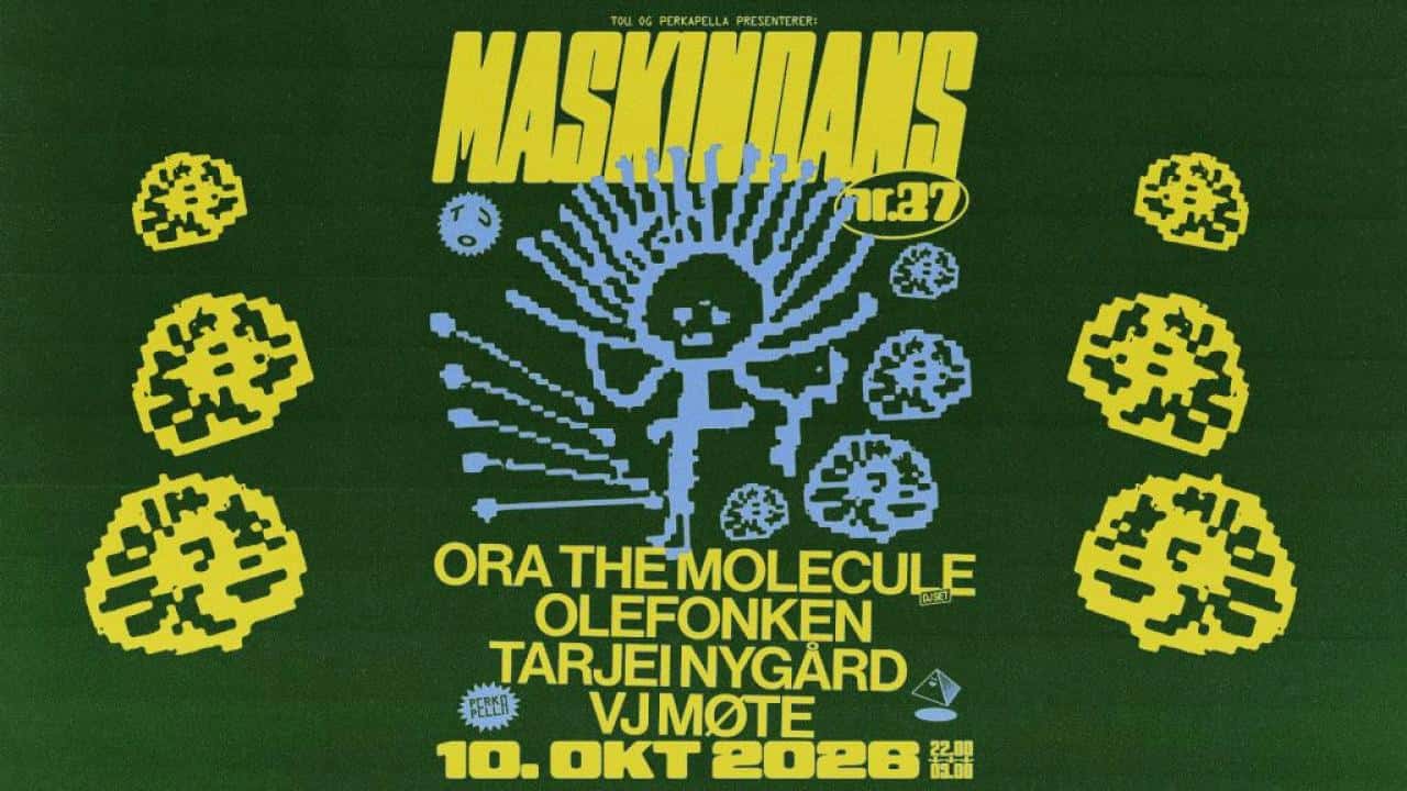 Flyer of Maskindans #27