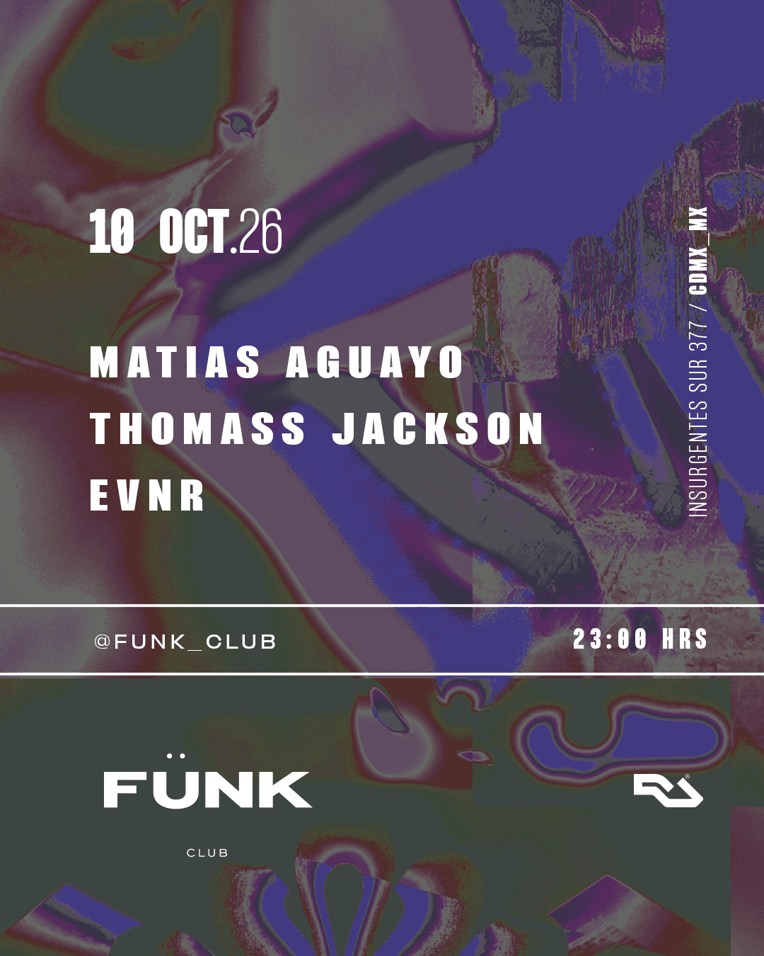 Matias Aguayo + Thomass Jackson + EVNR