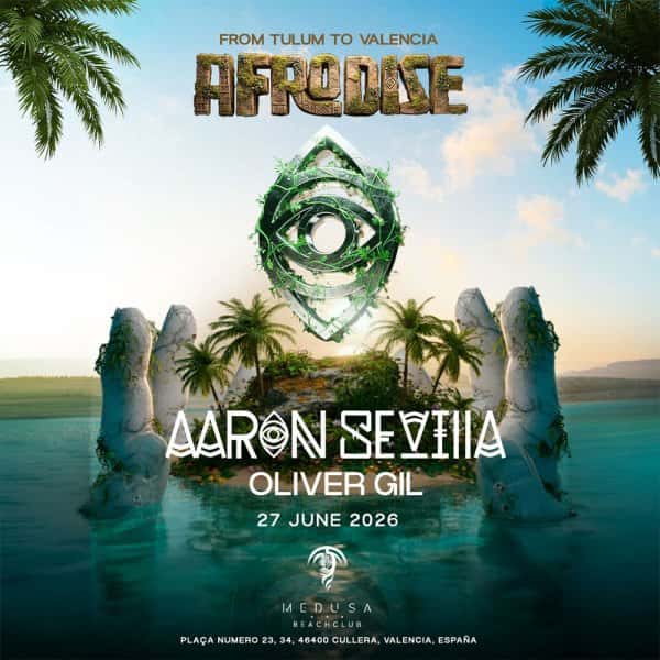 Flyer de Medusa Beach Club - AFRODISE by AARON SEVILLA