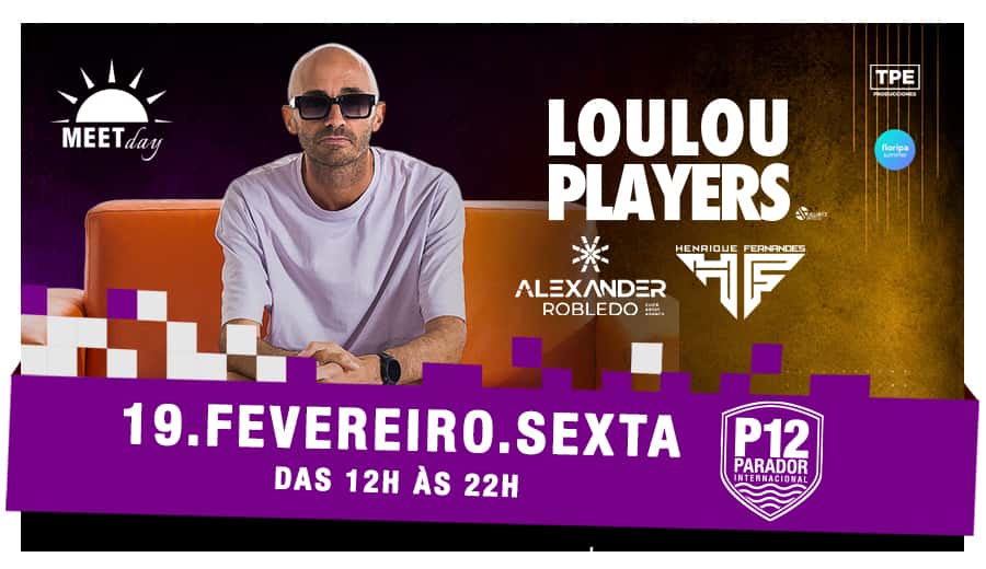 Flyer de Meet Day apresenta: LouLou Players
