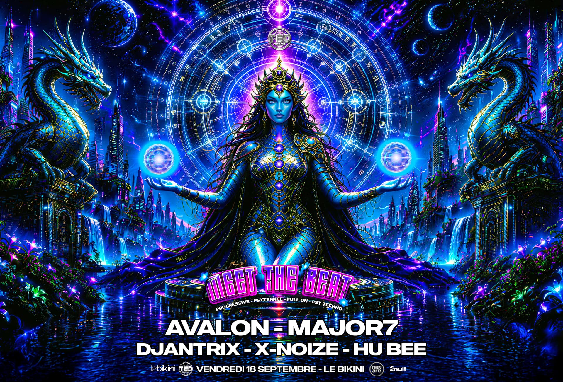 Meet The Beat : AVALON + MAJOR7 + DJANTRIX + X-NOIZE + HU BEE