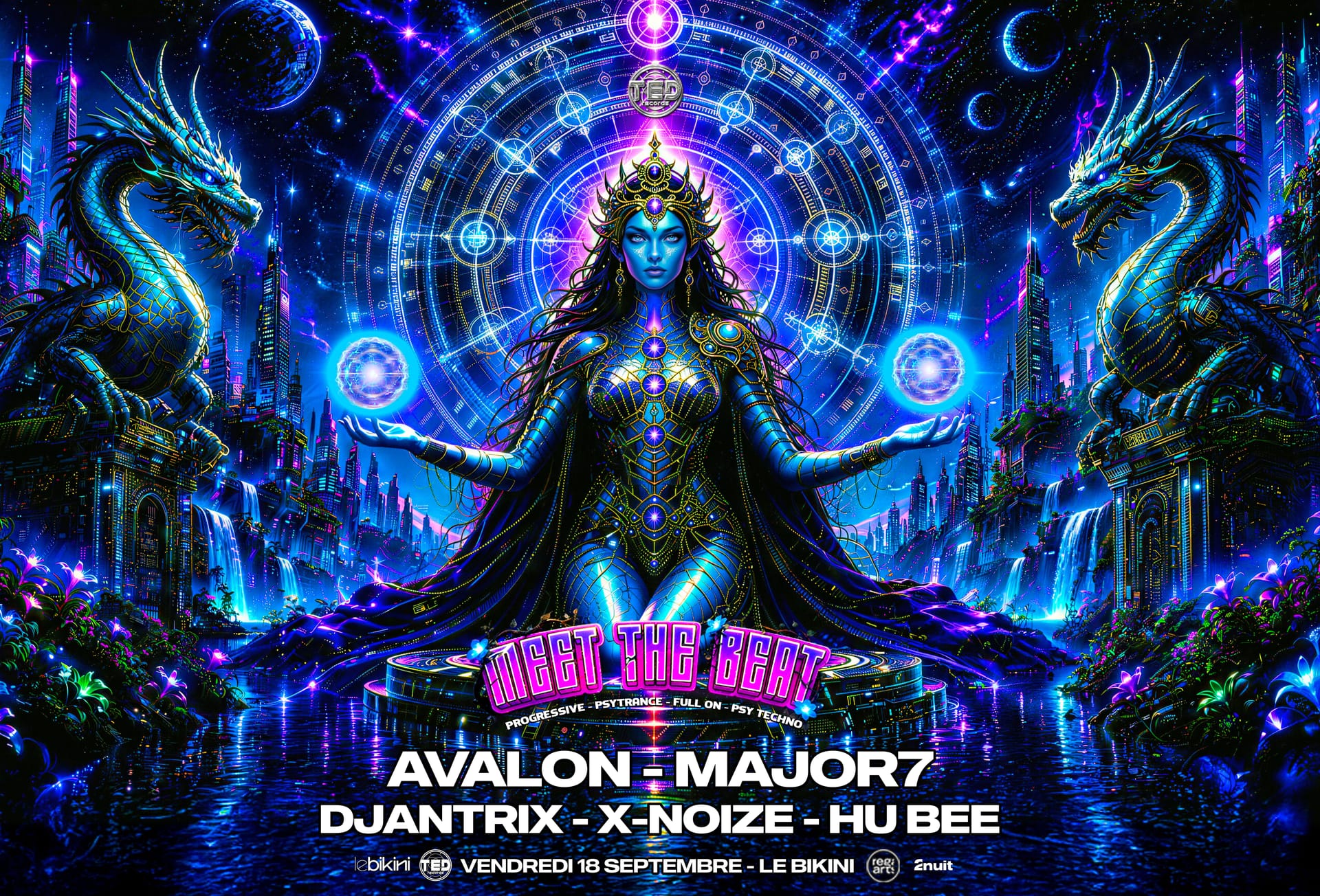 Meet The Beat : AVALON + MAJOR7 + DJANTRIX + X-NOIZE + HU BEE