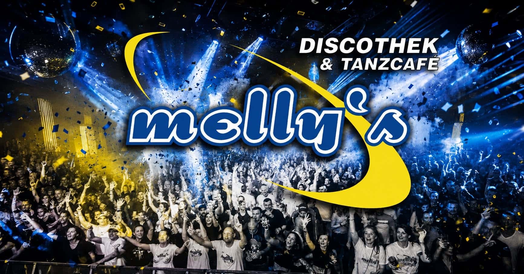 Flyer of Melly's Oldschoolparty