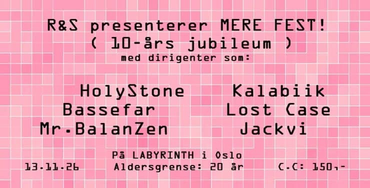 MERE FEST(!) 10 år