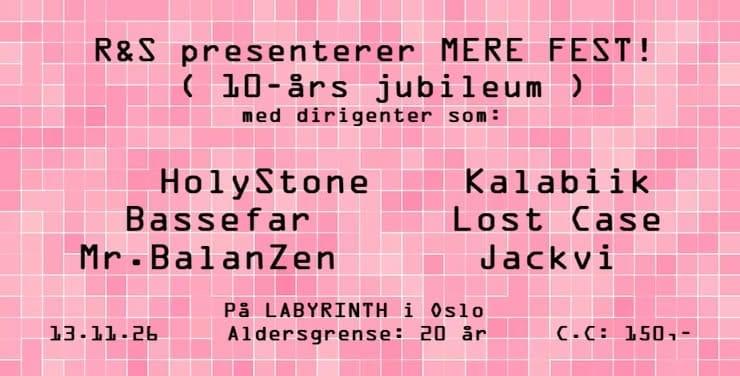 MERE FEST(!) 10 år