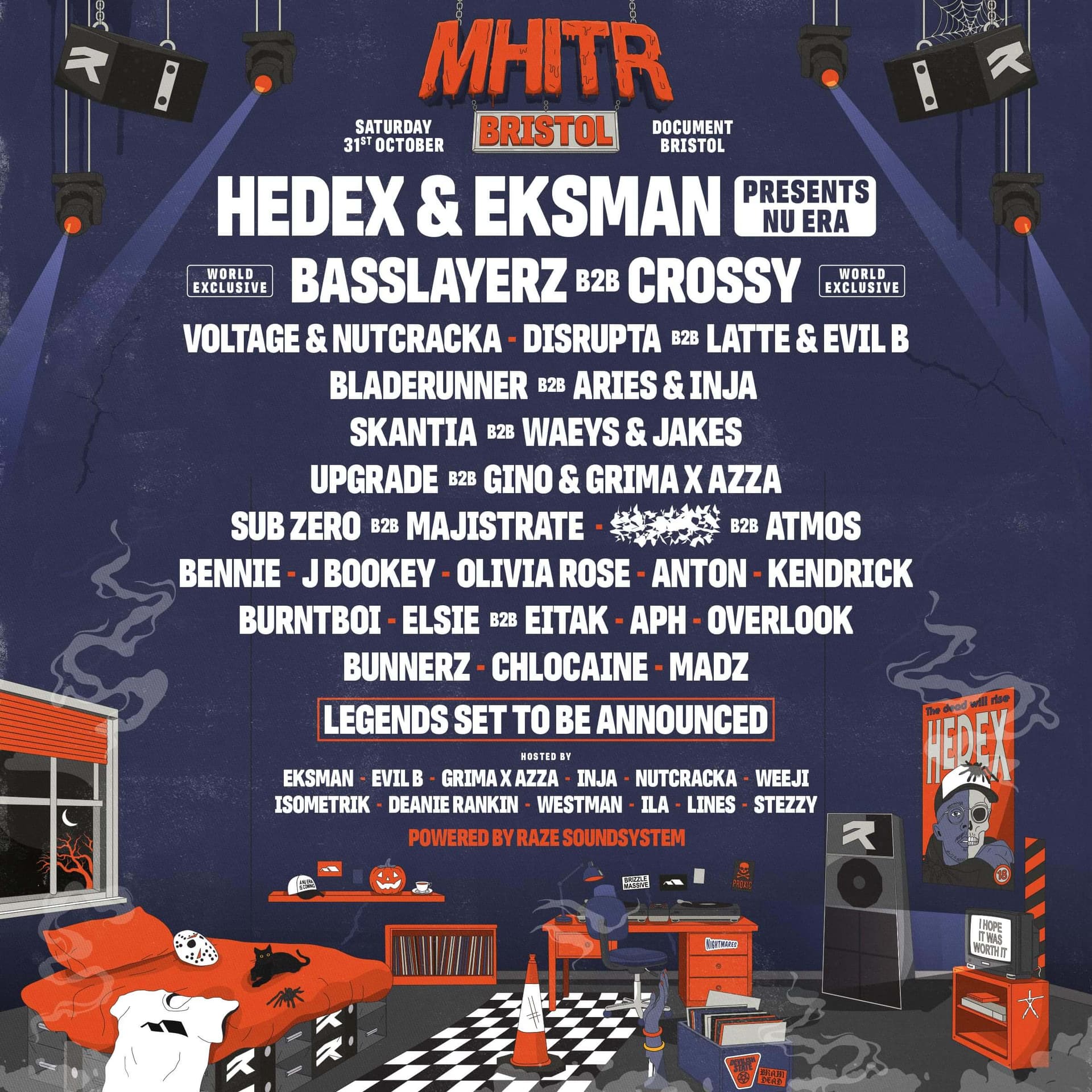 MHITR Halloween: Hedex & Eksman + more
