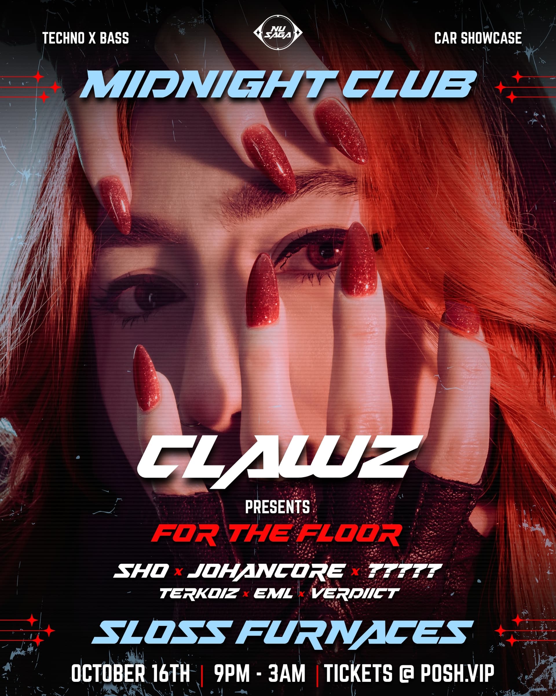 Midnight Club Rave Featuring Clawz: For The Floor