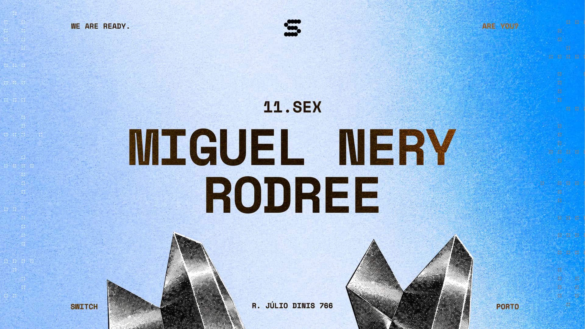 Flyer de Miguel Nery + Rodree
