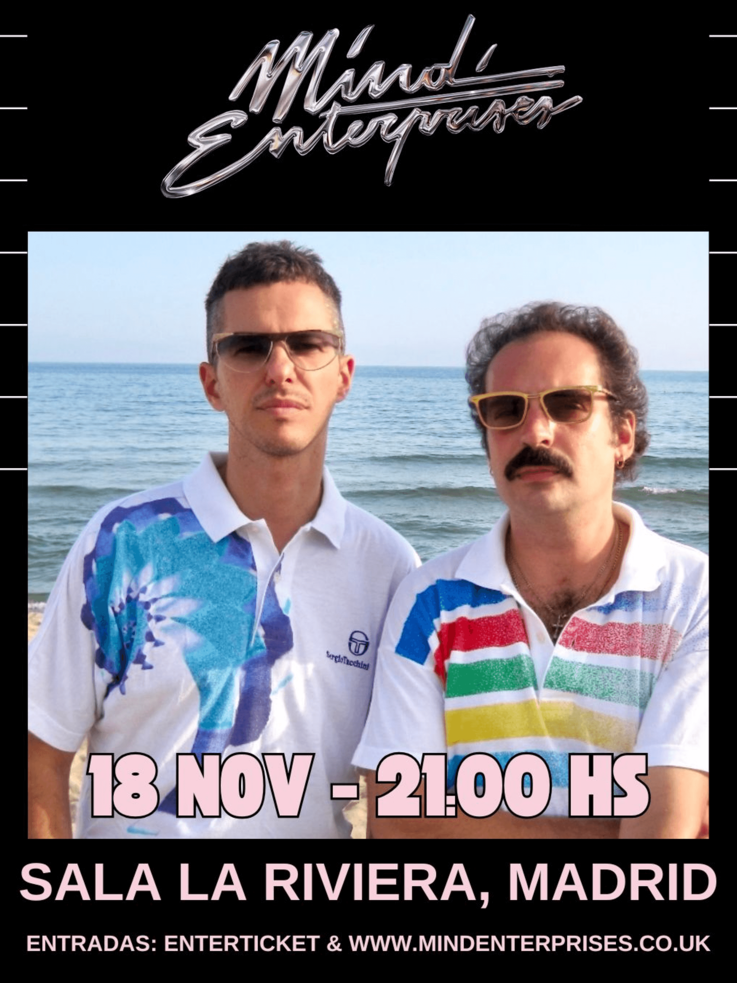 Cartel de Mind Enterprises Live