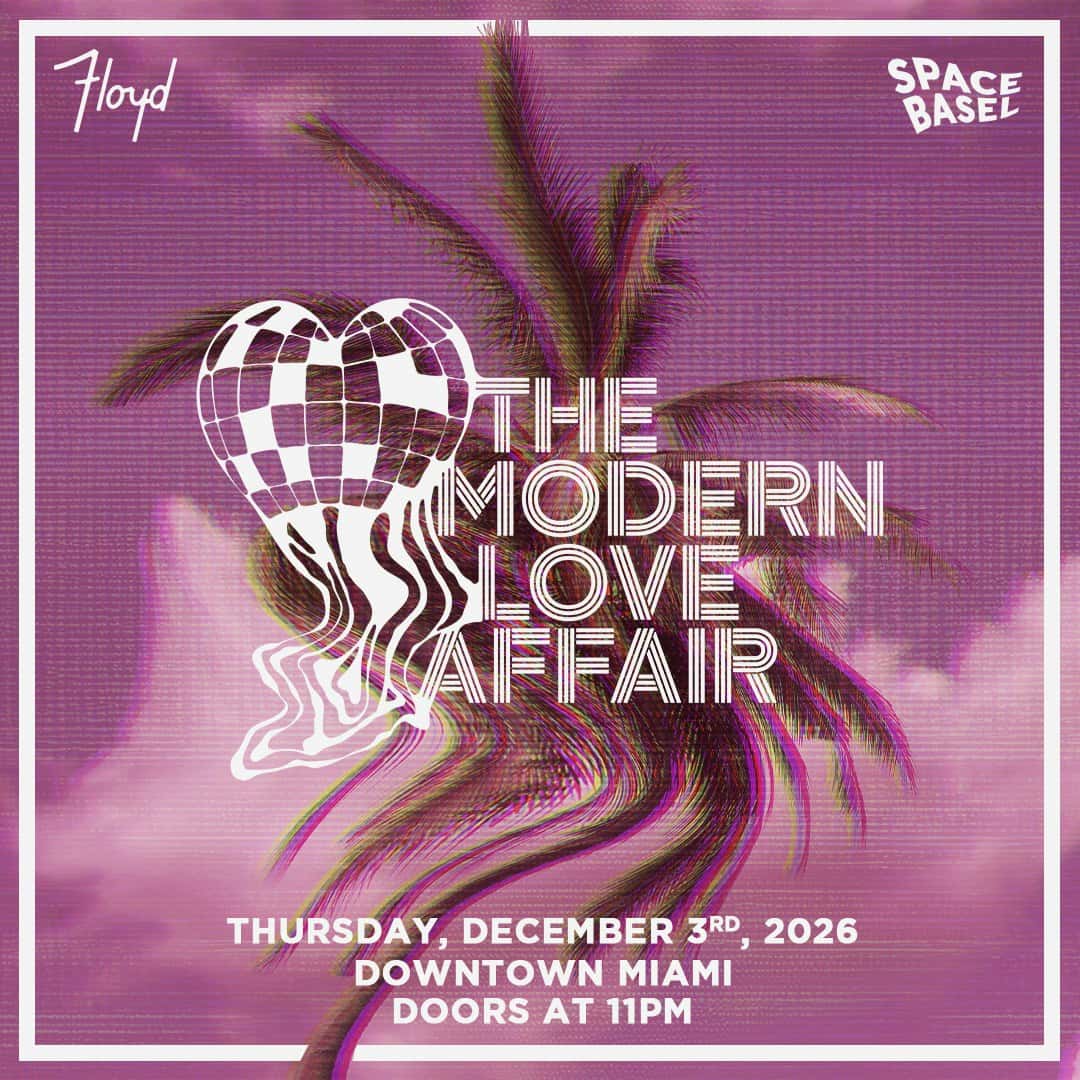 Flyer of Modern Love Affair (Floyd Basel 2026)