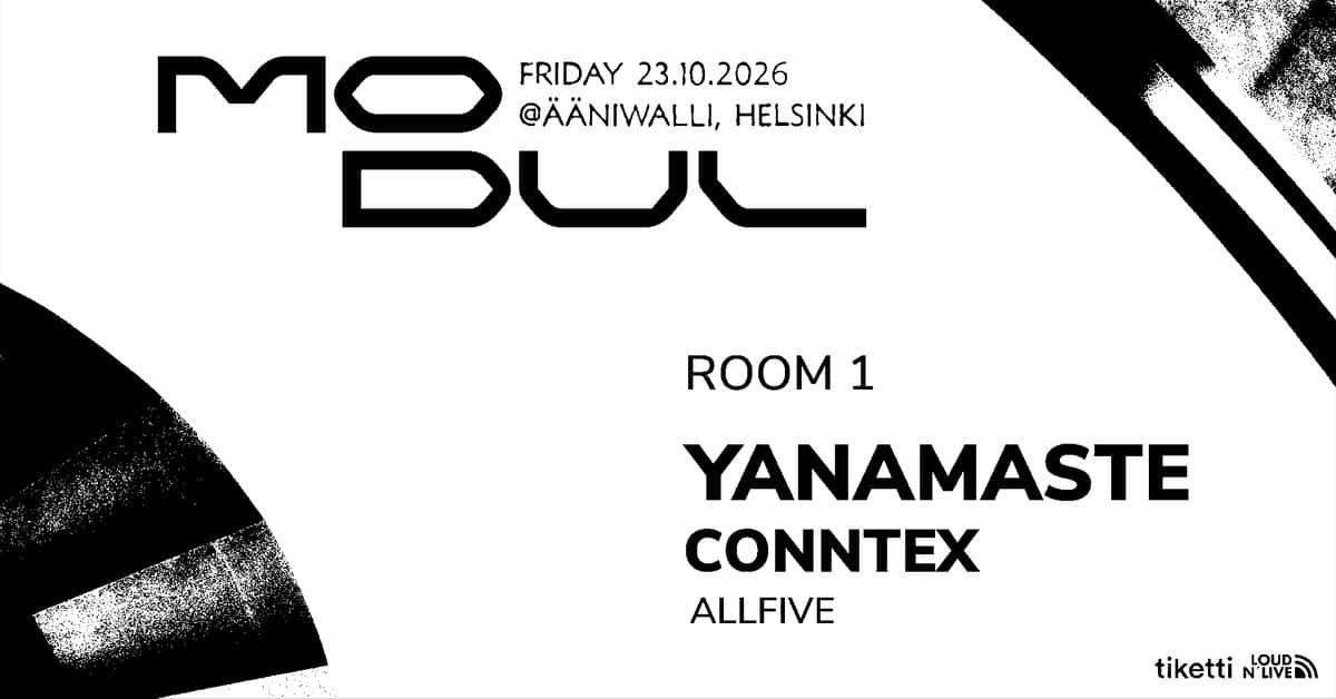 Flyer de MODUL: YANAMASTE (GE), CONNTEX (DE), ALLFIVE