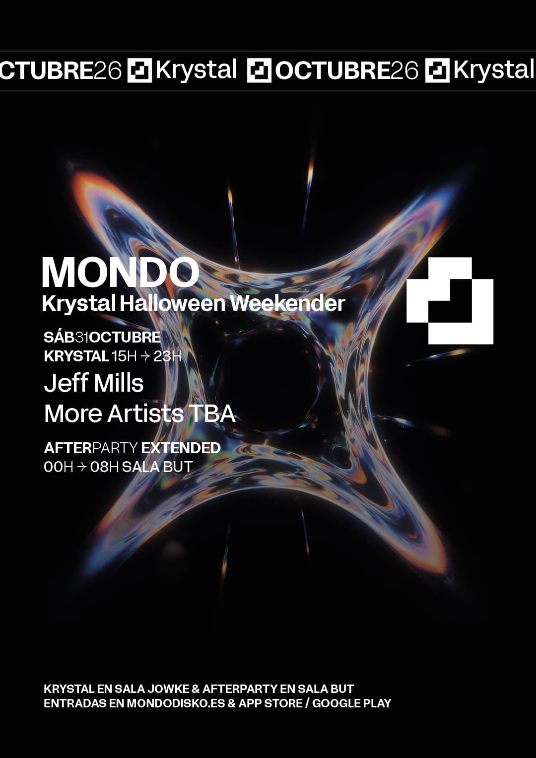MONDO KRYSTAL HALLOWEEN: Jeff Mills