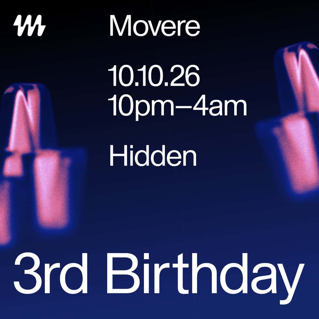 Flyer of Movere 3rd Birthday w/ Ninetree
