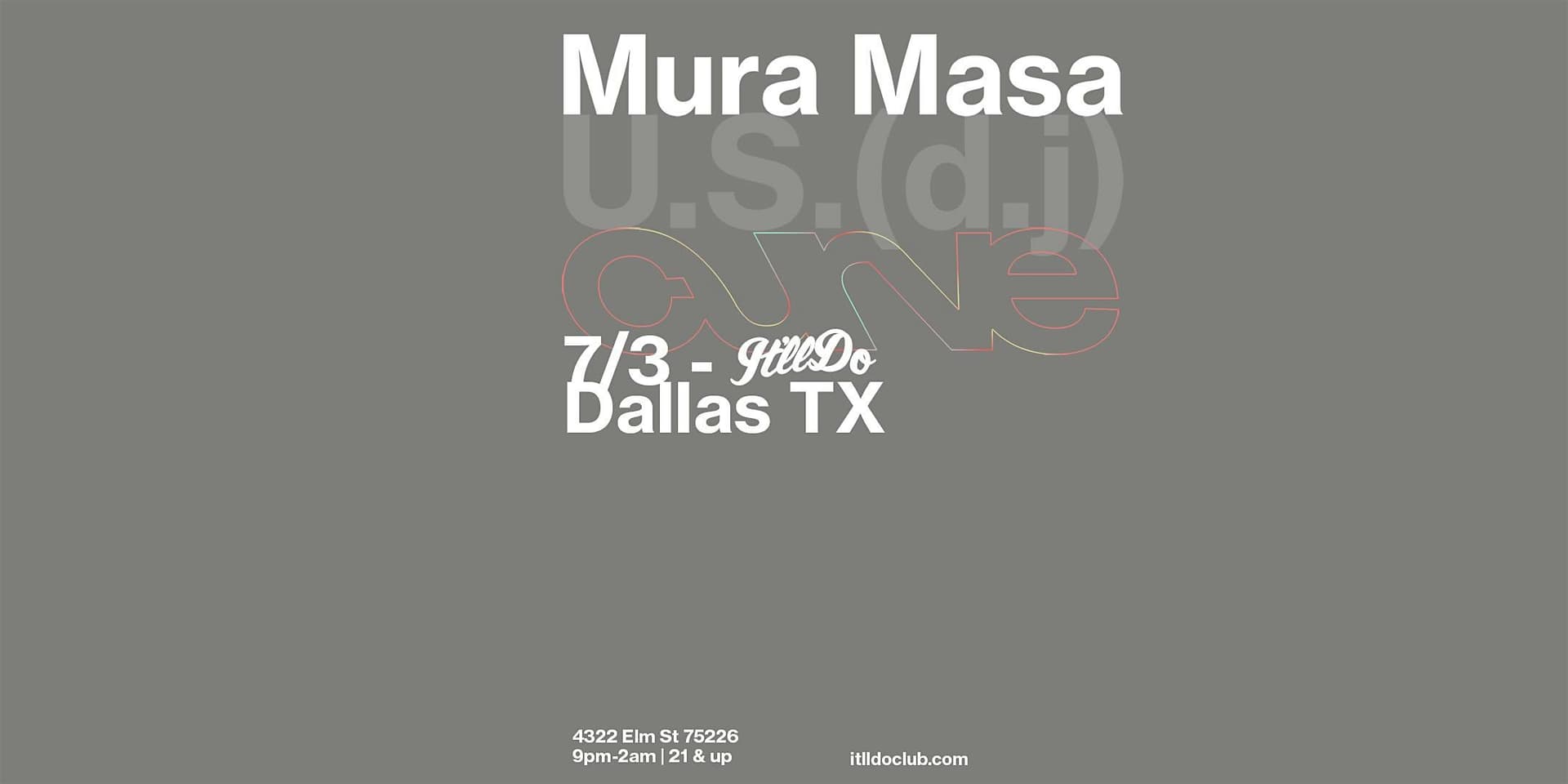 Mura Masa at It'll Do Club