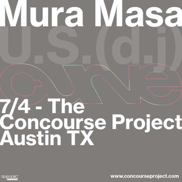 Cartel de Mura Masa Extended Set at The Concourse Project