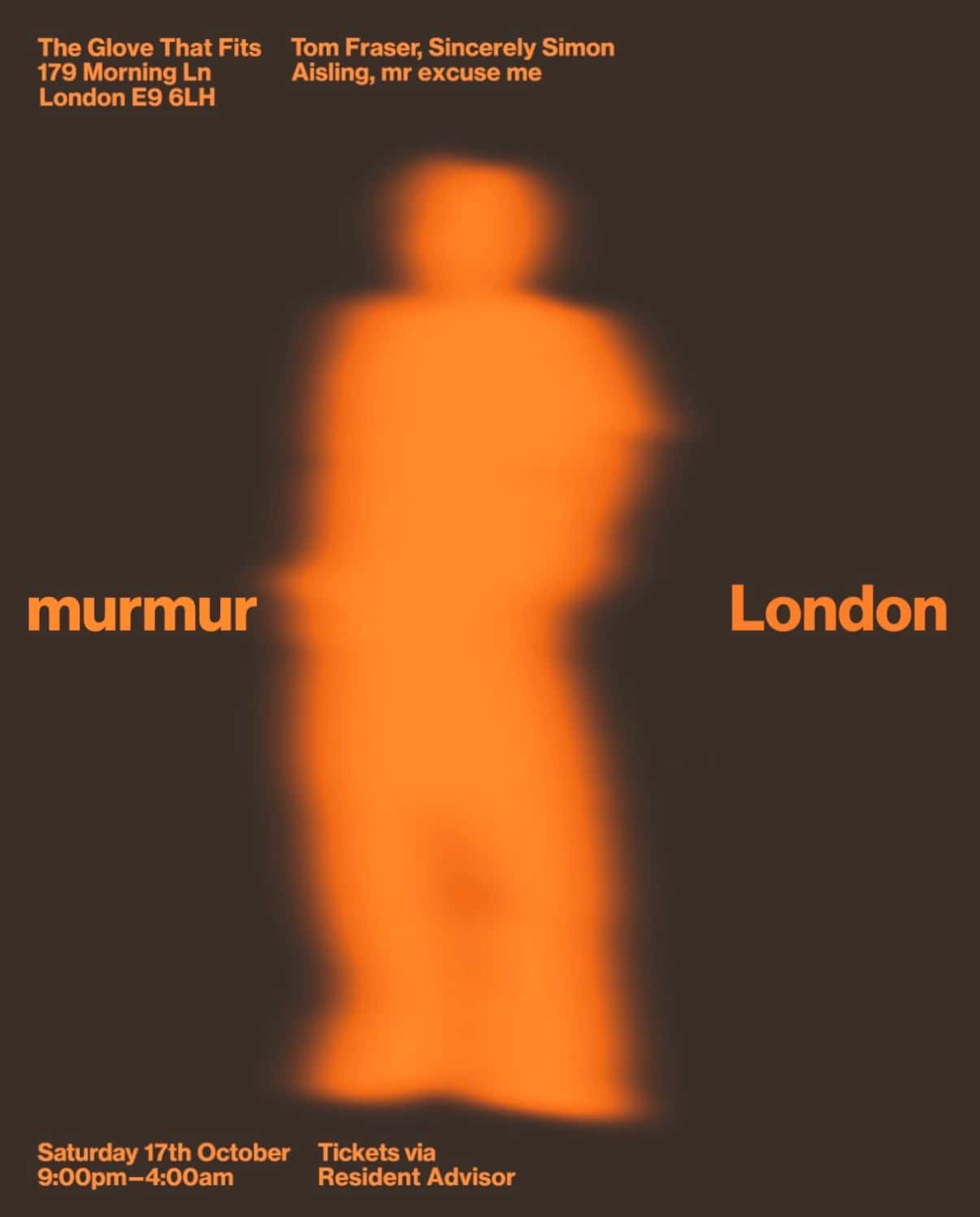 Flyer of murmur - Autumn special
