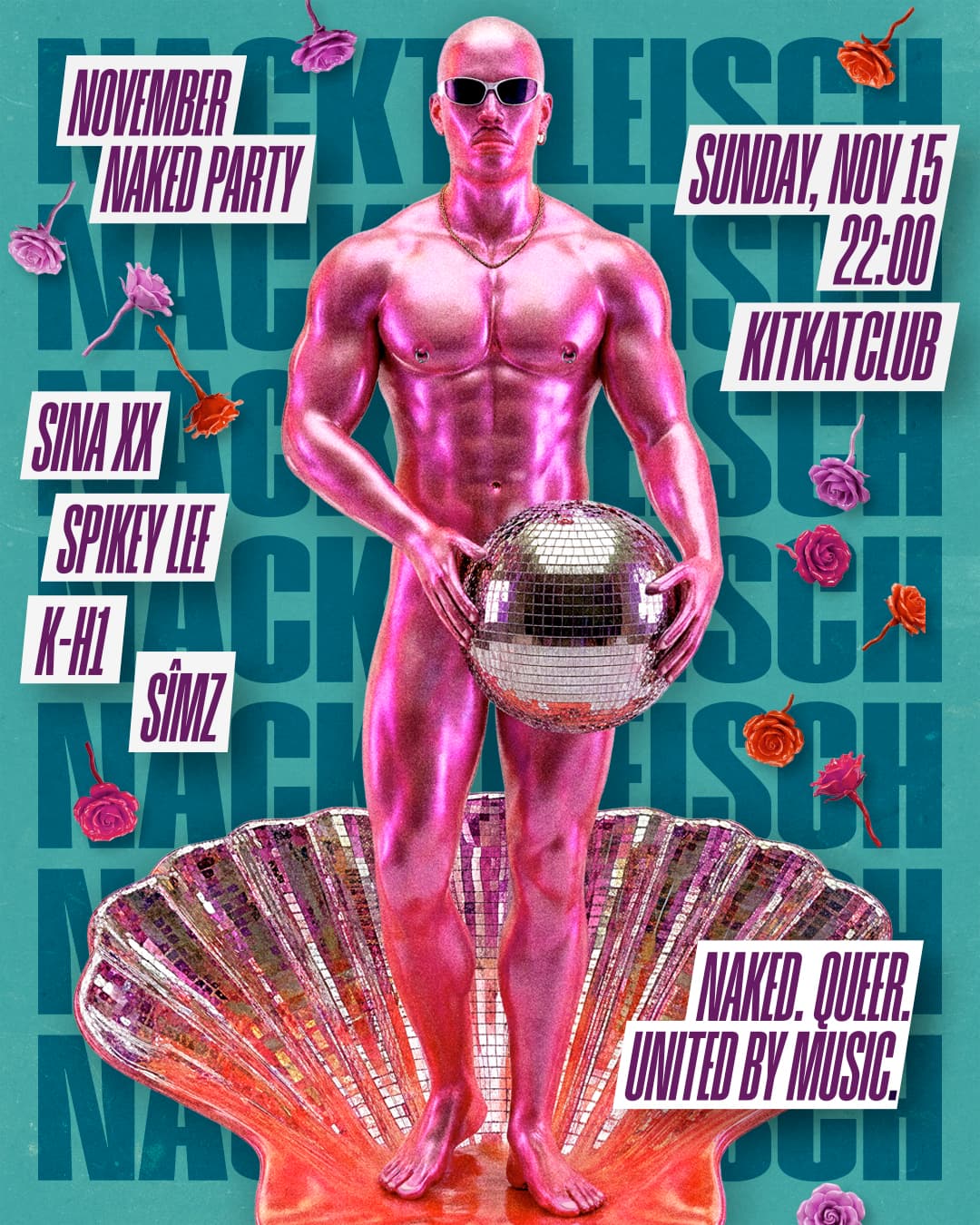 Nacktfleisch - Berlin Queer Naked Party November 2026