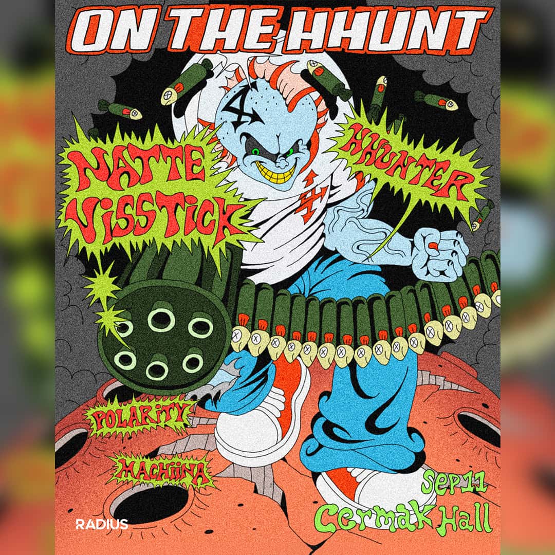 Flyer de Natte Visstick + HHUNTER