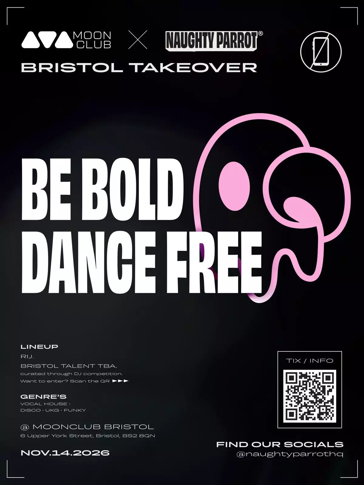 Naughty Parrot Presents: Bristol Takeover