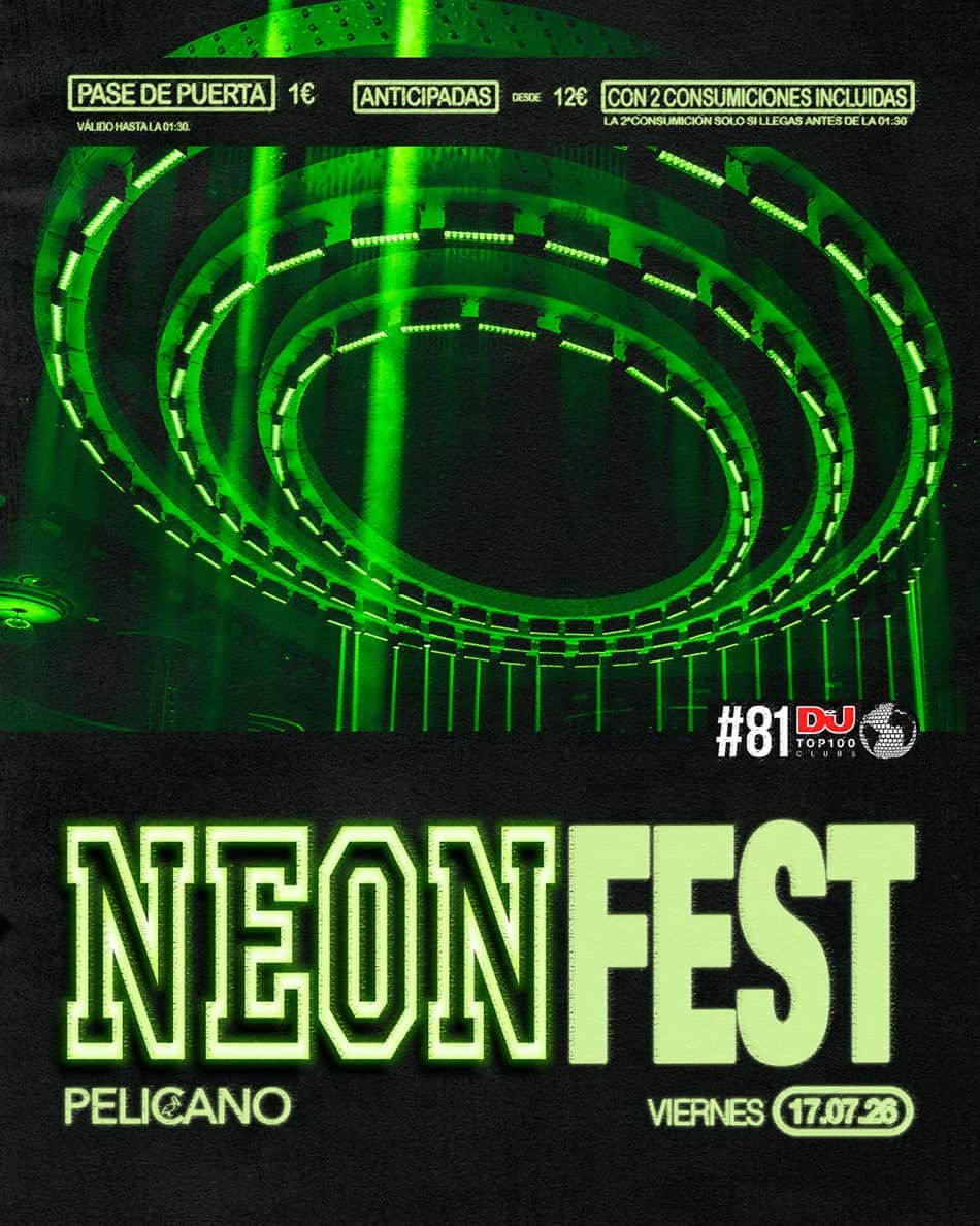 Flyer de NEÓN FEST