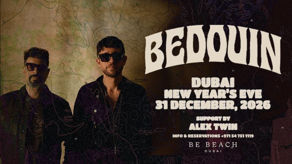 New Year's Eve with Bedouin at Be Beach Dubai