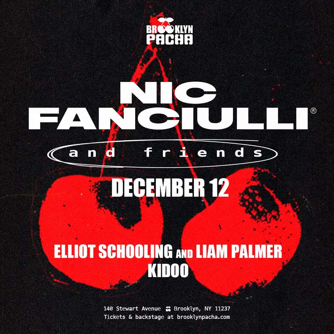 Flyer de Nic Fanciulli & Friends