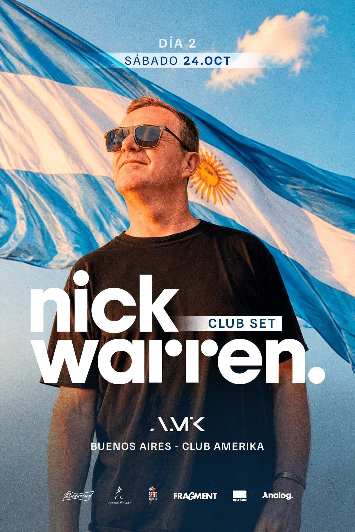 Nick Warren Sábado 24 de octubre - Fecha 2
