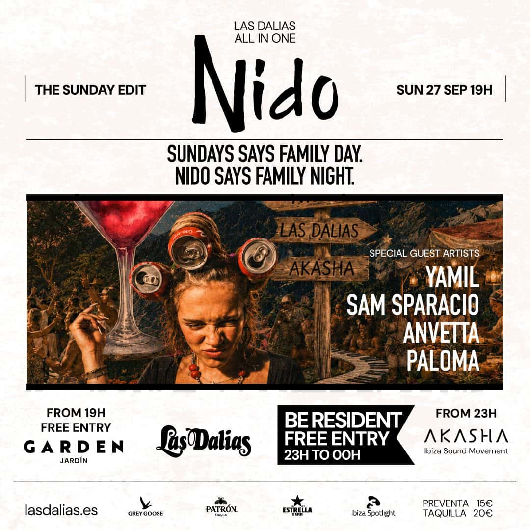 Flyer de Nido