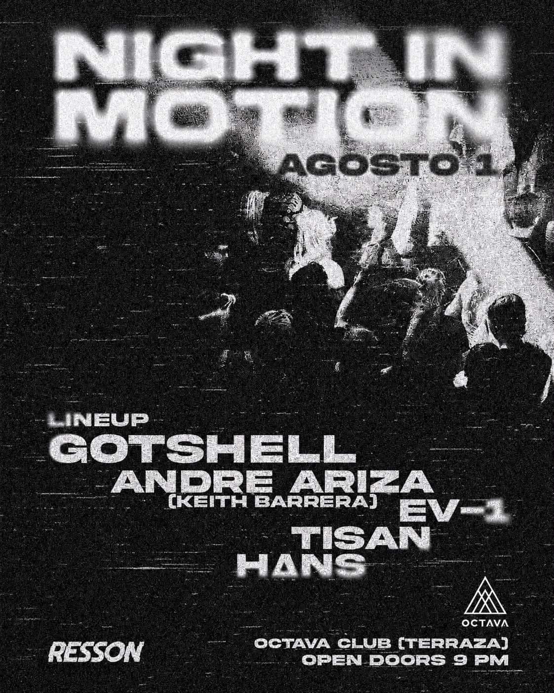 Cartel de NIGHT IN MOTION