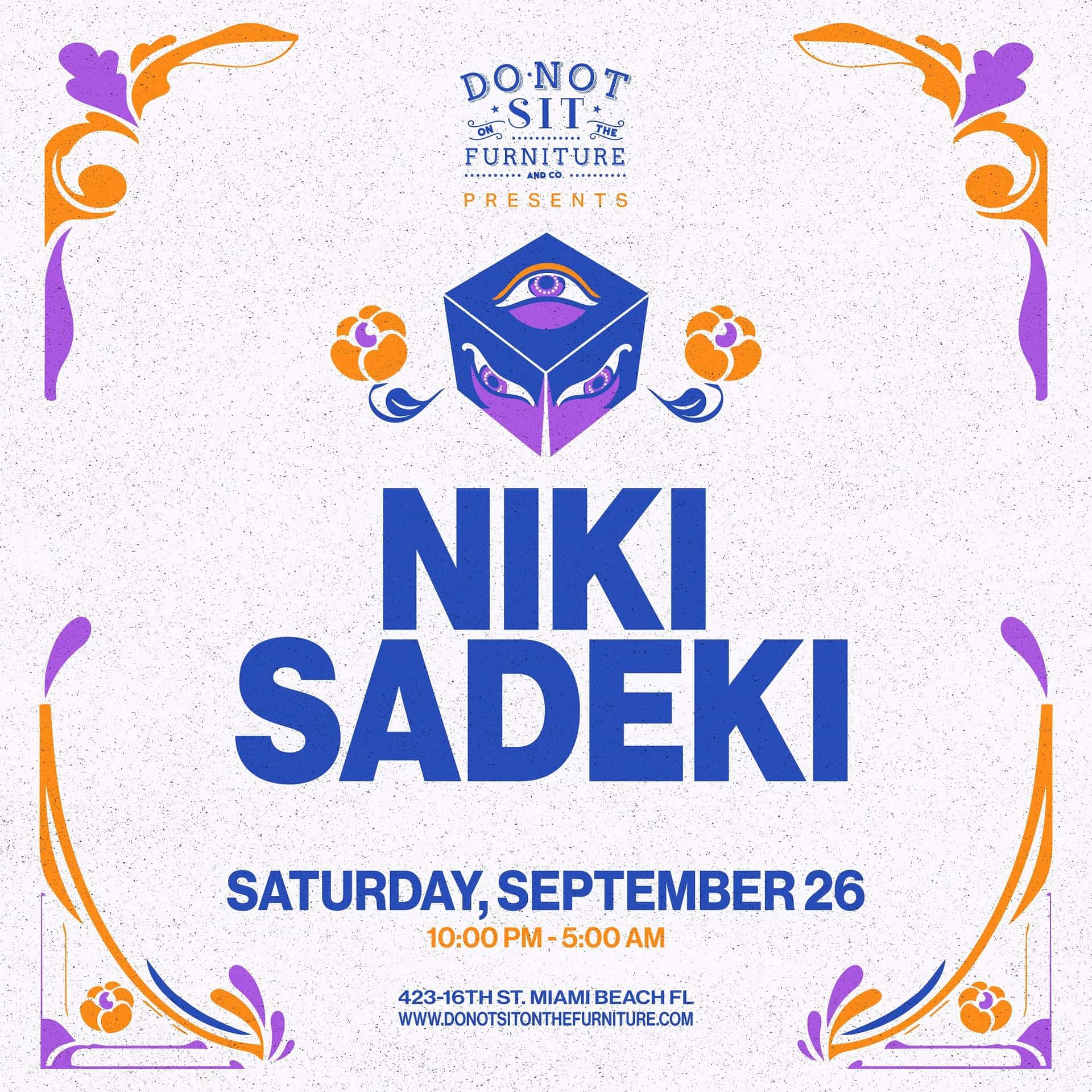 Flyer de Niki Sadeki