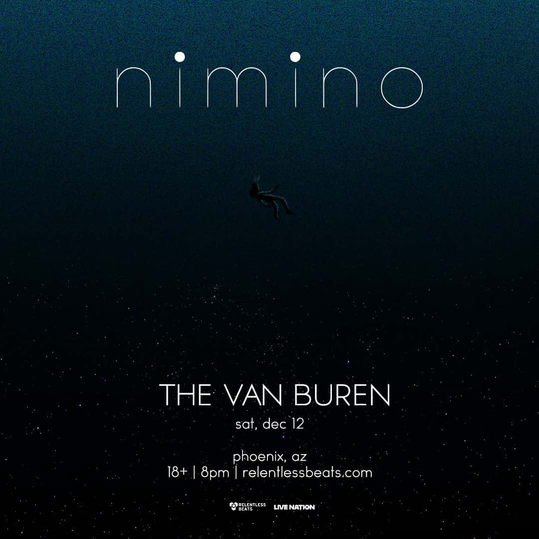 Flyer of nimino: keep me awake tour (18+)