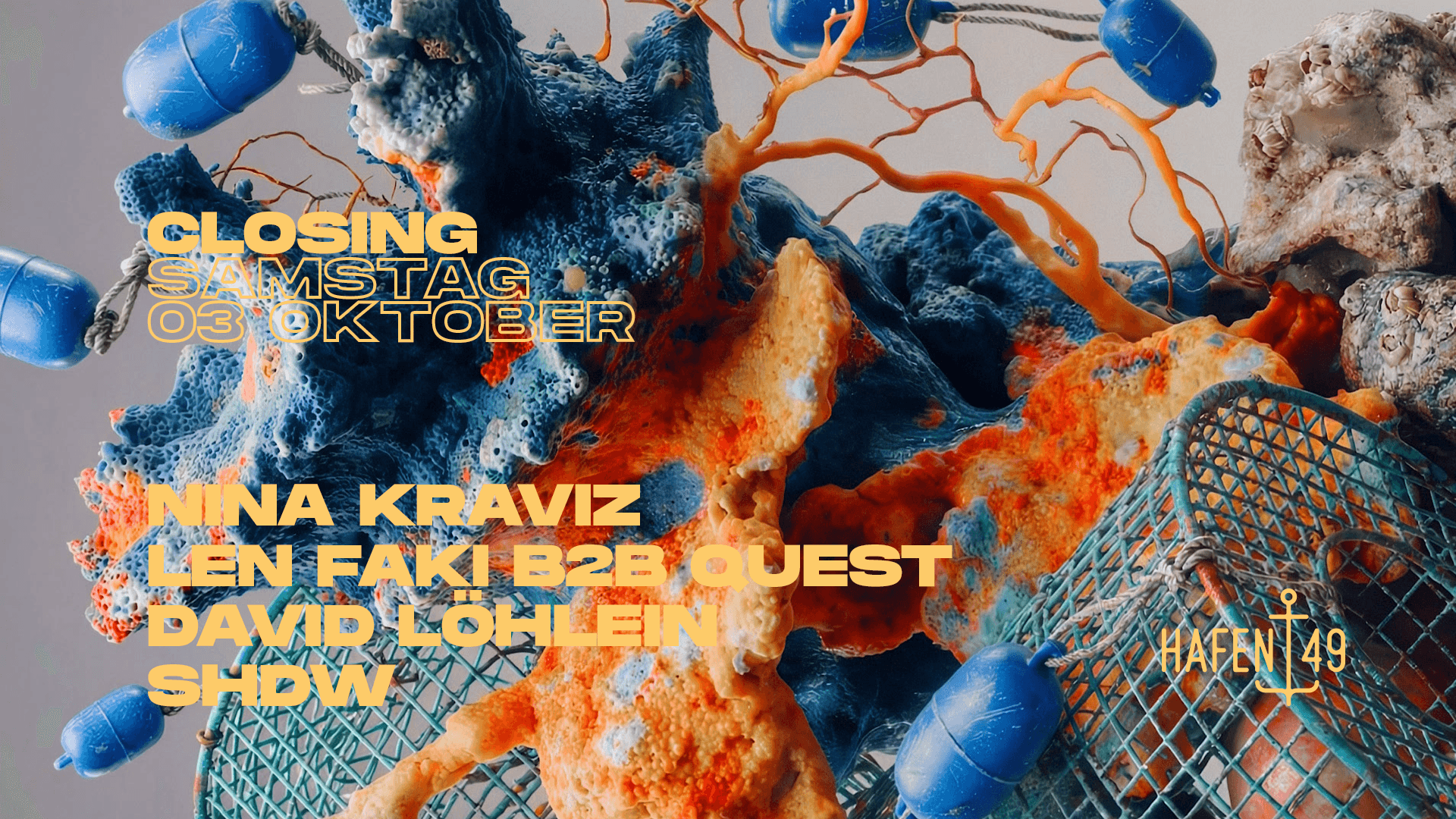 Nina Kraviz, Len Faki b2b Quest, David Löhlein, SHDW