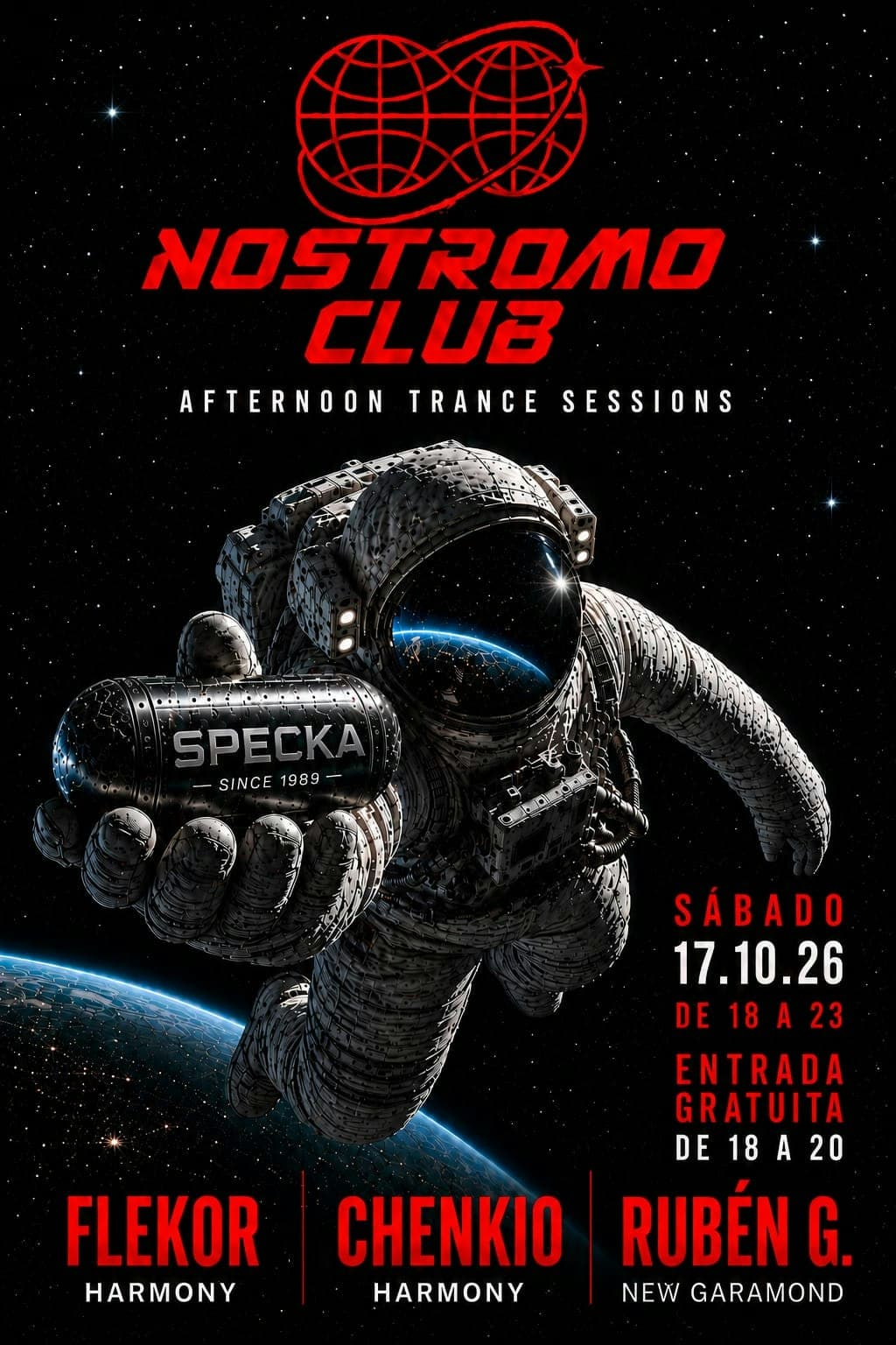 Nostromo Club #15 Tardes de Trance I SpeckaClub