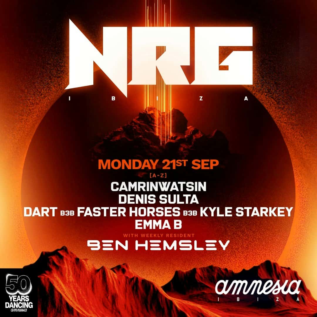 Flyer of NRG
