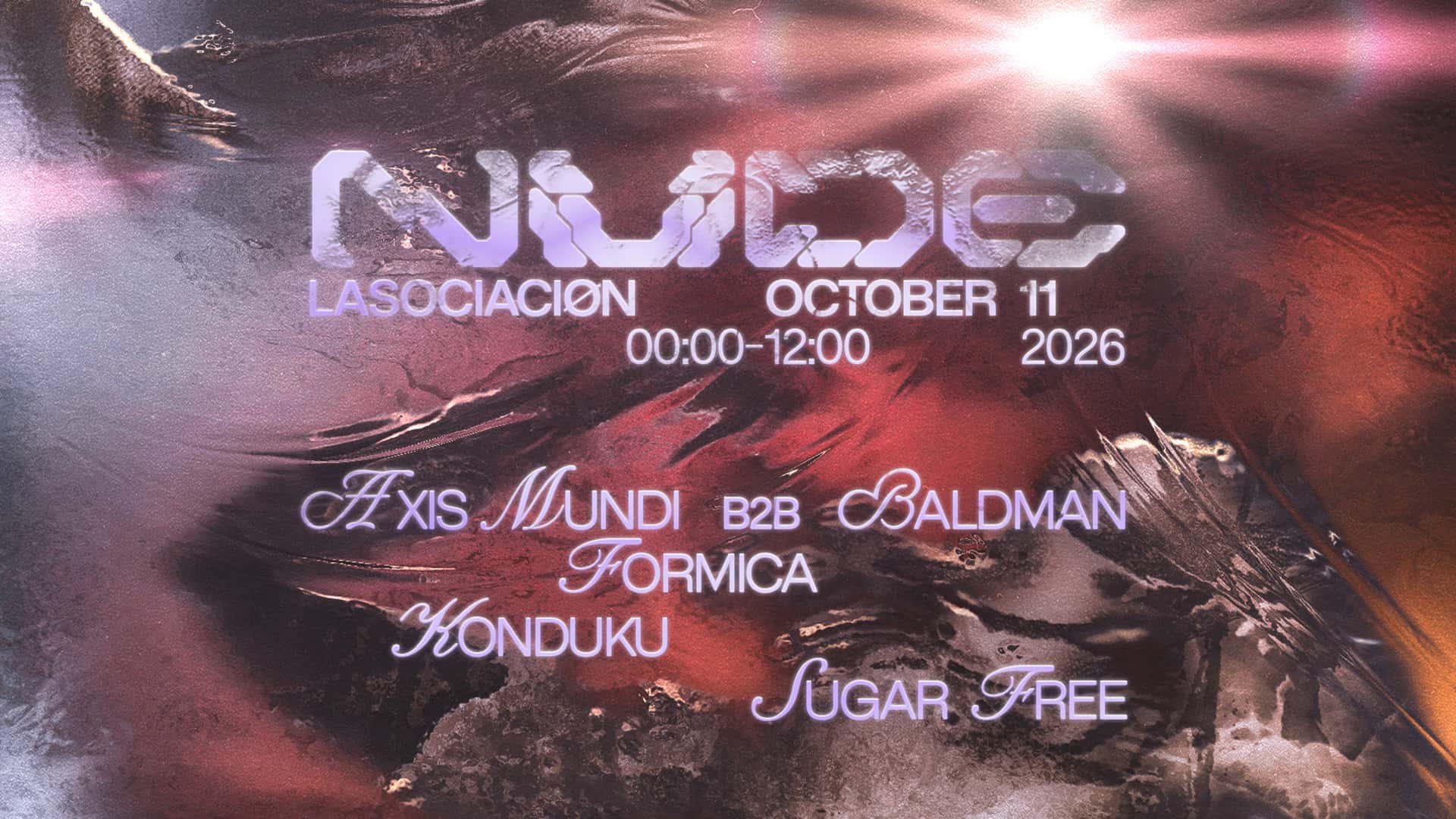 Flyer de NUDE