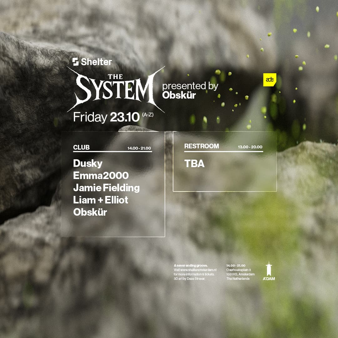 Obskür presents: The SYSTEM