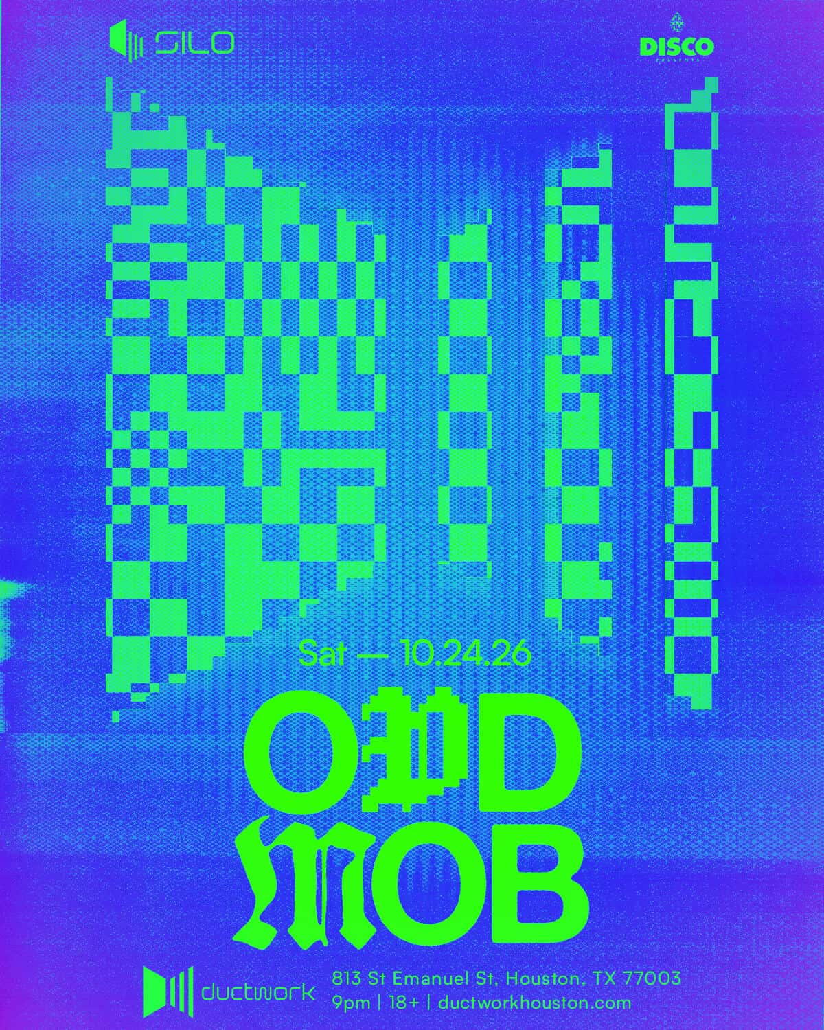 Flyer de Odd Mob