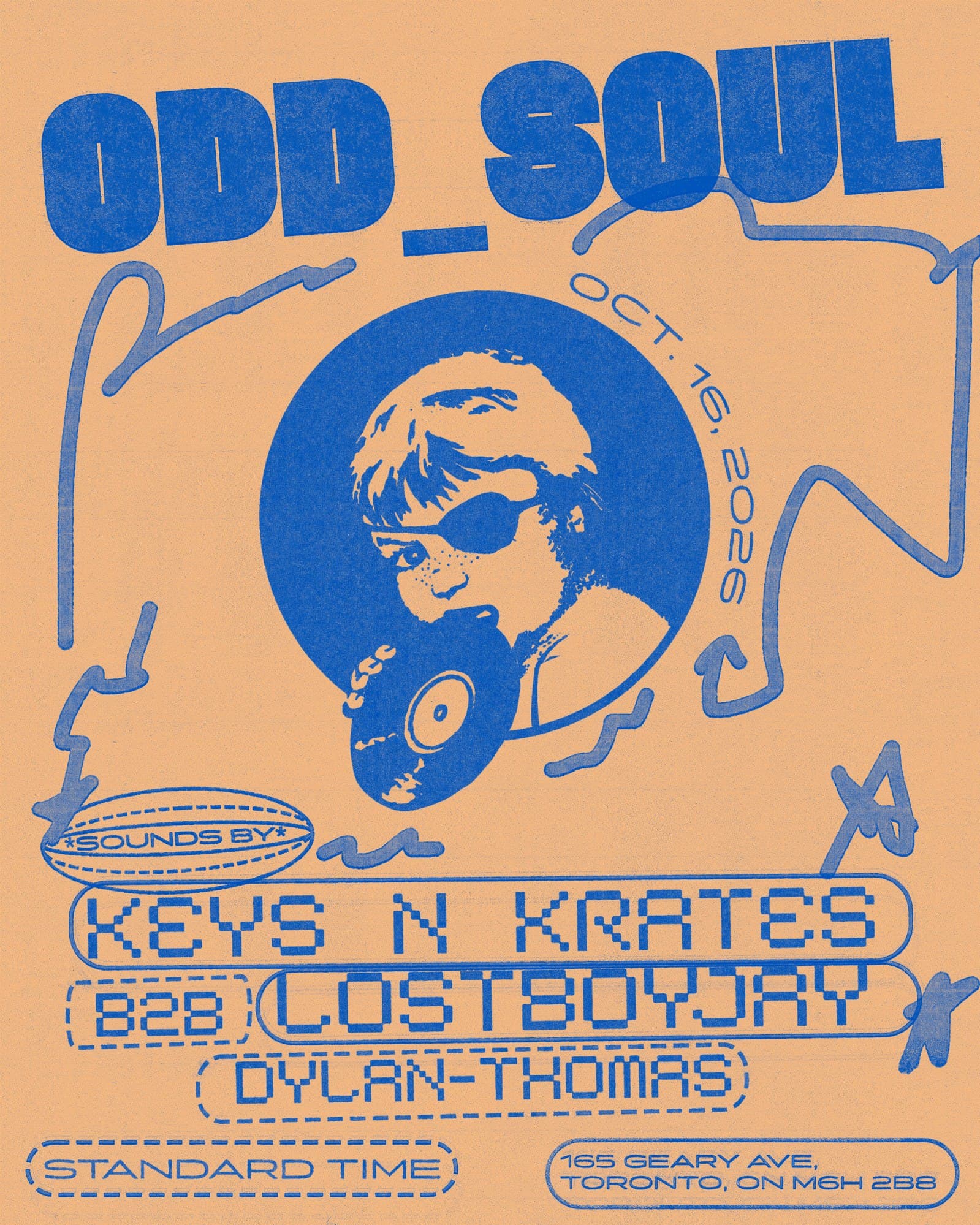 Odd Soul featuring Keys N Krates b2b LOSTBOYJAY and Dylan-Thomas