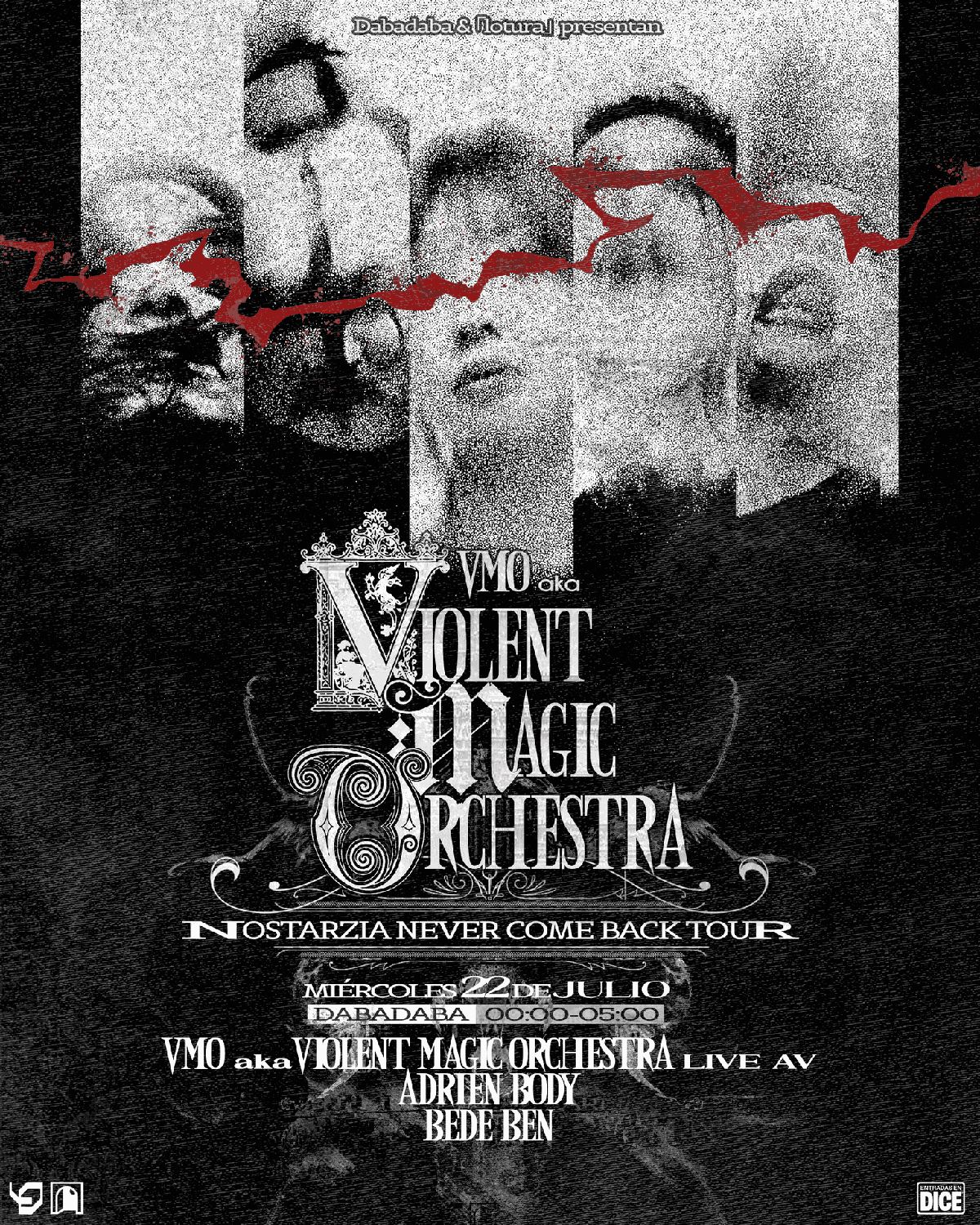 #offjazzaldia: VMO aka Violent Magic Orchestra LIVE A/V + Bede Ben + Adrien Body