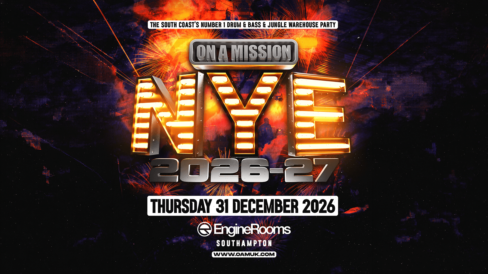 On A Mission New Year's Eve 2026-2027