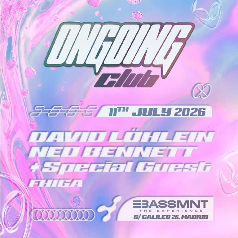 Cartel de ONGOING presents David Löhlein & Ned Bennett