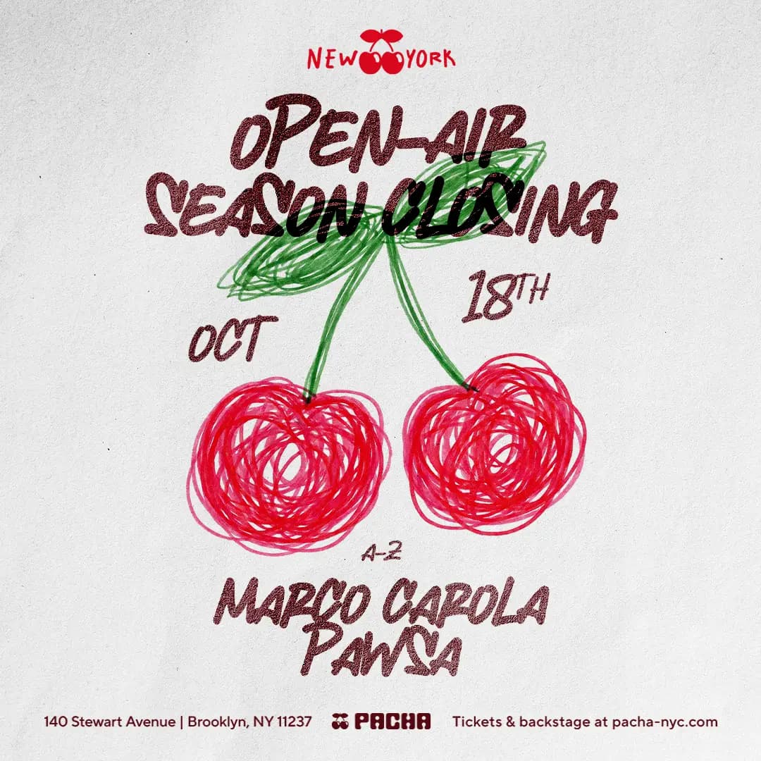Open Air Season Closing ft. Marco Carola, PAWSA