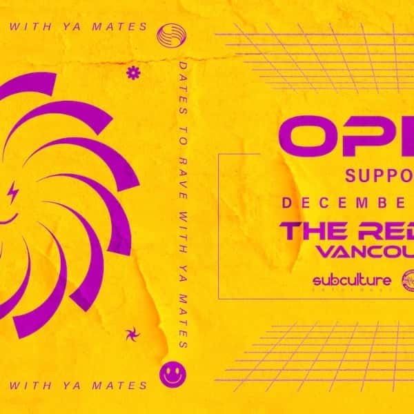 Flyer of Opiuo at SUBculture Saturdays