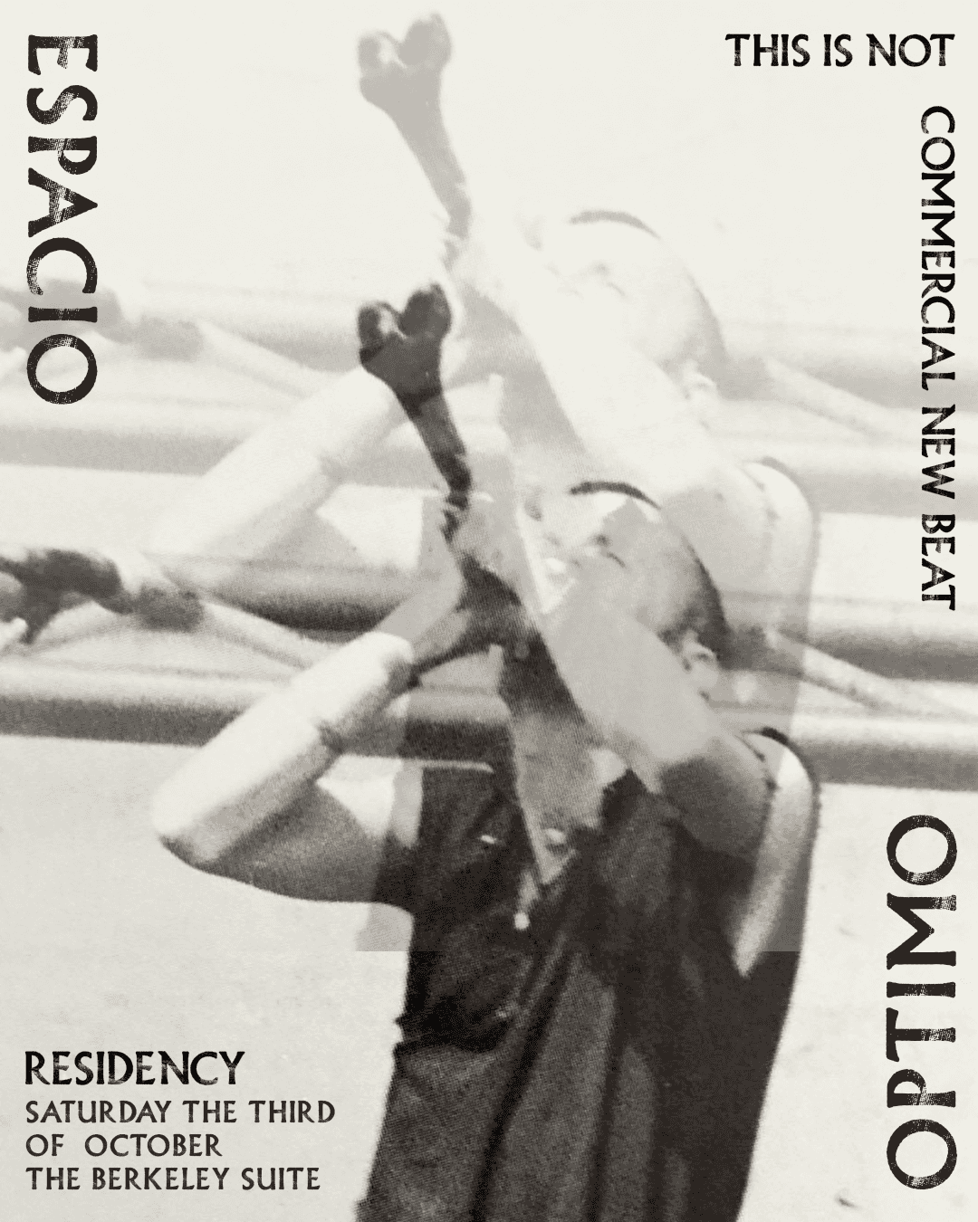 Flyer of Optimo (Espacio)