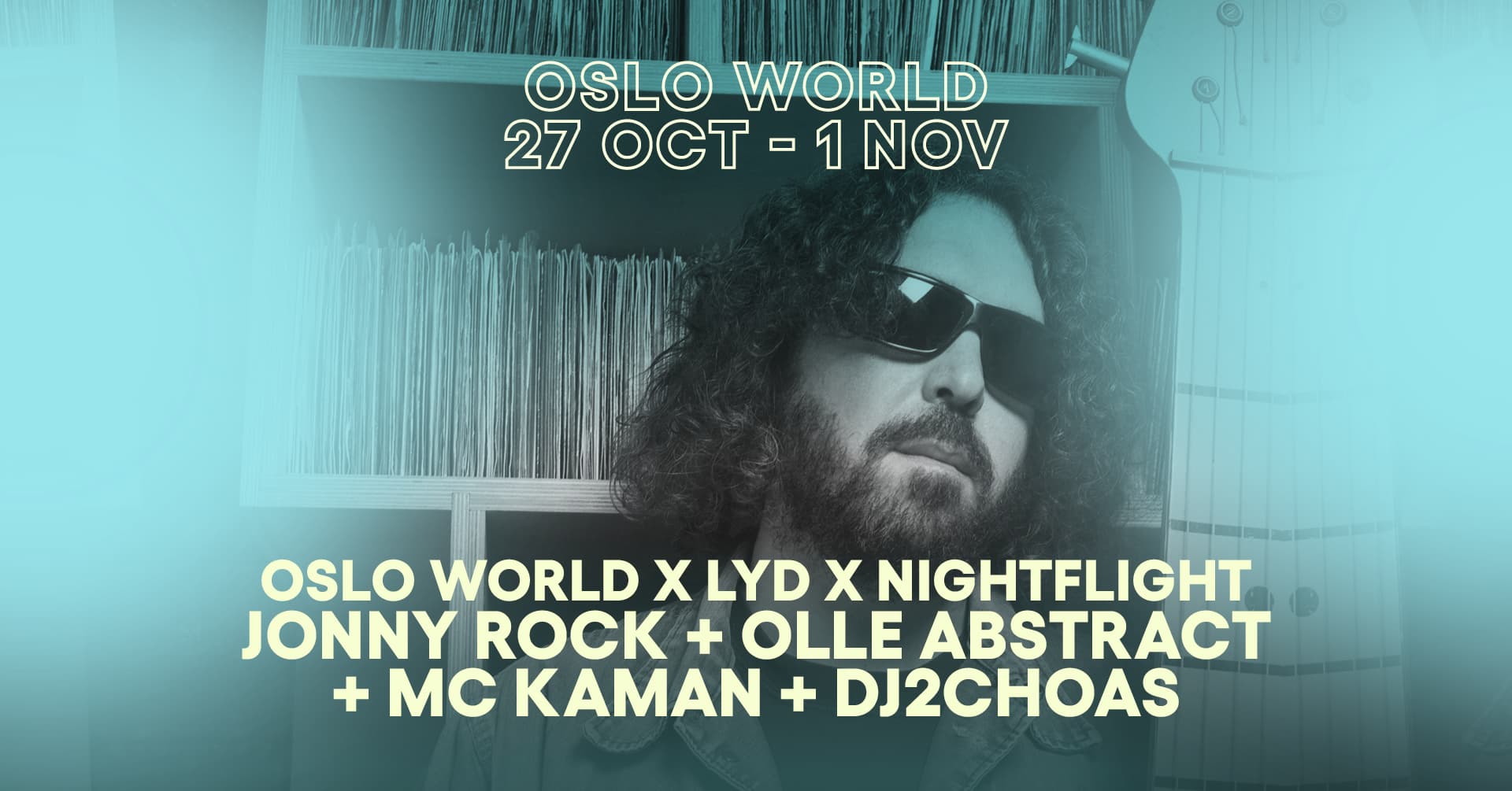 Oslo World x Nightflight x Lyd: Jonny Rock