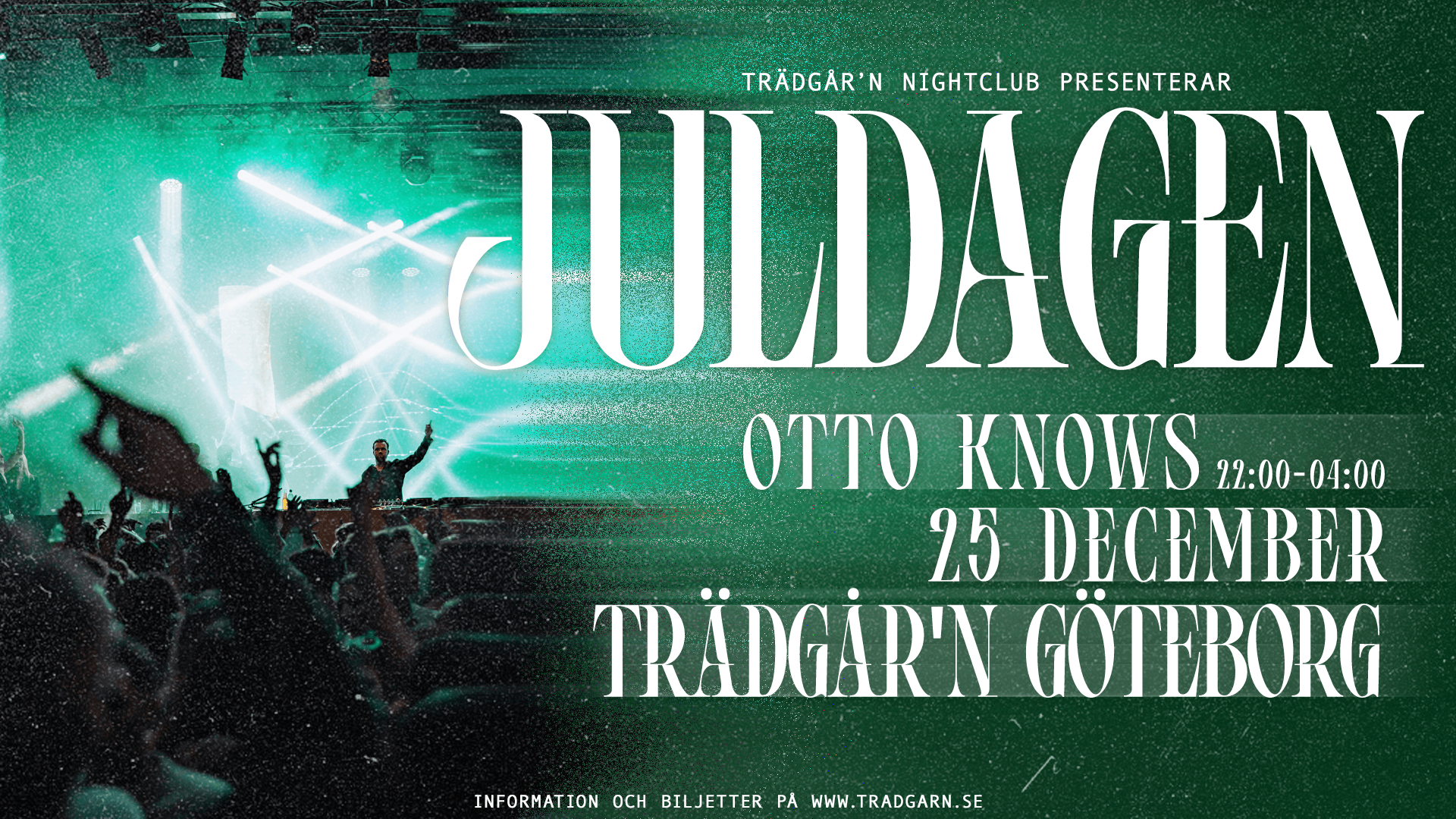 OTTO KNOWS - JULDAGEN 25 DEC - TRÄDGÅR´N