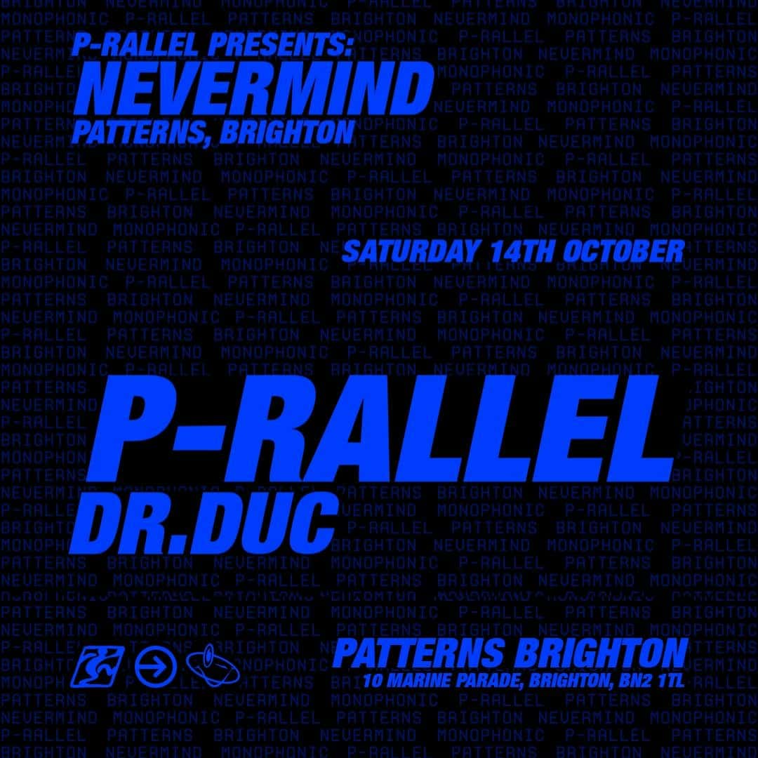 Flyer of P-rallel: Nevermind UK Tour
