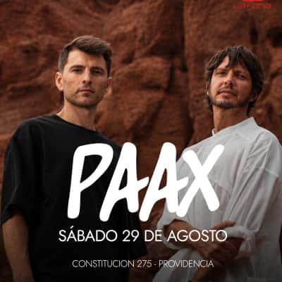 Cartel de PAAX - LA FERIA CLUB